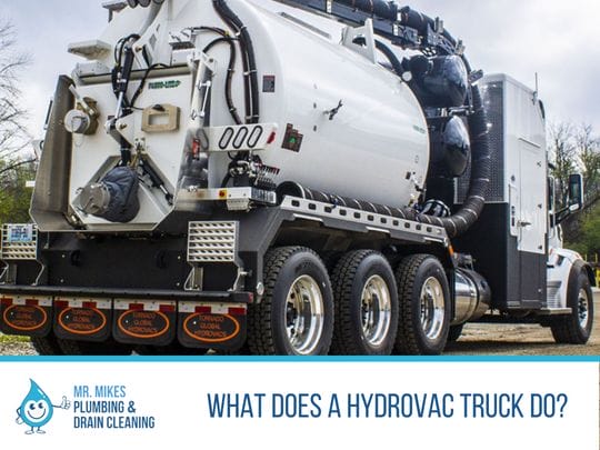 What does a Hydrovac Truck do image
