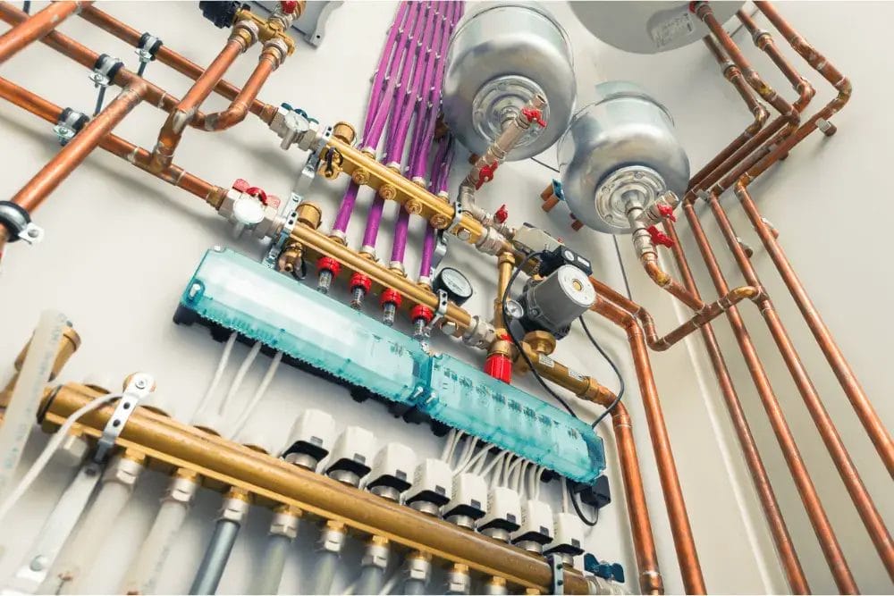 Hydronic in-floor heating systems